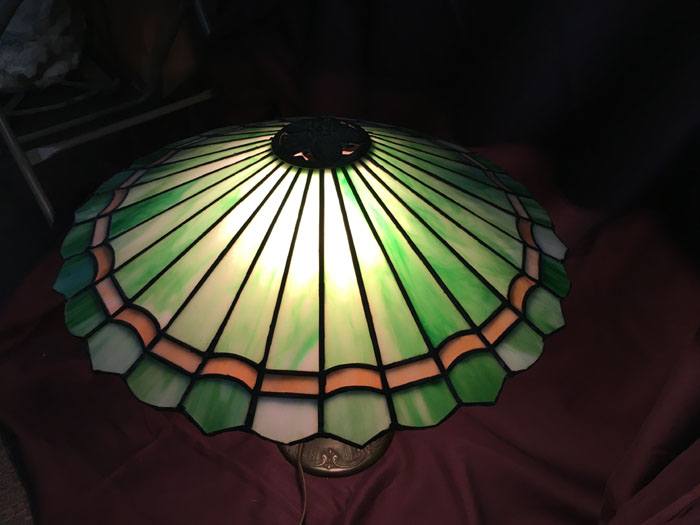 Suess Ornamental Leaded Shade