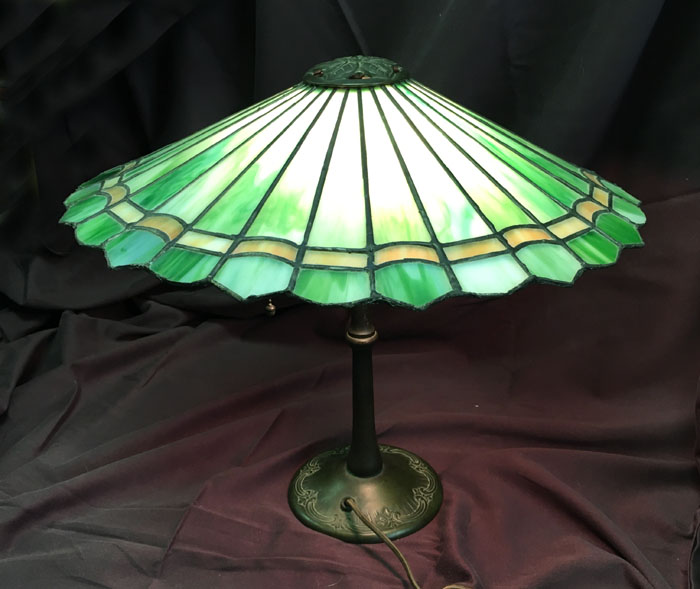 Suess Ornamental Leaded Shade