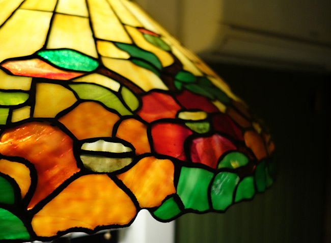 Wilkinson Poppy Leaded Floor Lamp