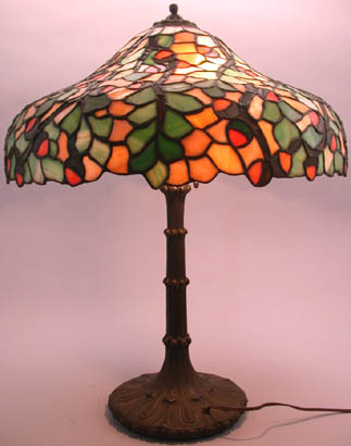 Chicago Mosaic Floral Table Lamp
