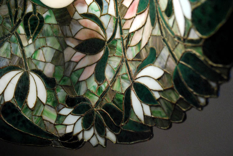 Suess Ornamental Glass Company, Lily Floor Lamp