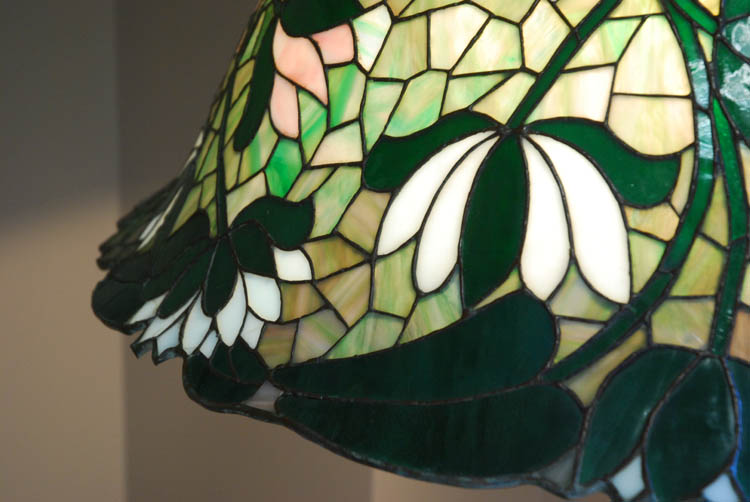 Suess Ornamental Glass Company, Lily Floor Lamp