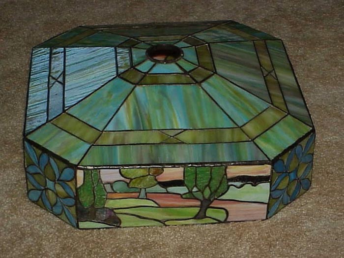 Gorham Scenic Landscape Table Lamp