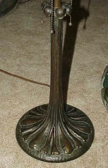 John Morgan & Sons, Leaded Rose Table Lamp