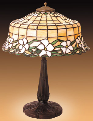 Lamb Brothers & Greene Floral Border Lamp