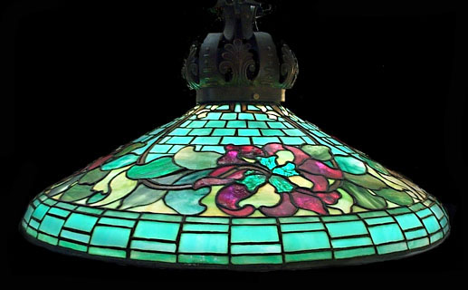 Duffner and Kimberly Trumpet Vine Chandelier