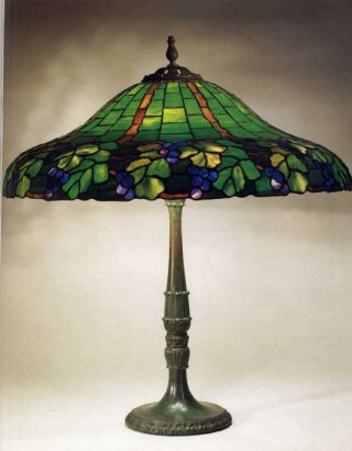Duffner and Kimberly Grape Table Lamp