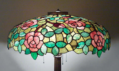 Chicago Mosaic Floral Floor Lamp