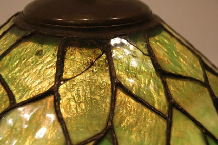Riviere Studios, NY. Cattail Table Lamp