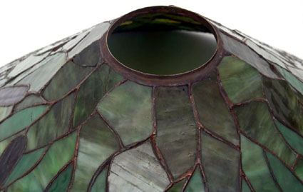 Riviere Studios, NY. Cattail Table Lamp