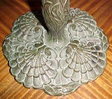 Amboy Works Leaded Glass Table Lamp