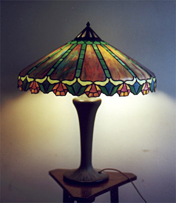 Handel Leaded Table Lamp