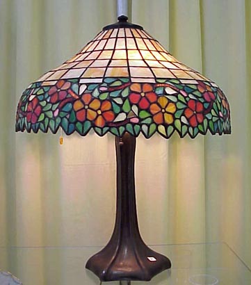 Unique Periwinkle Table Lamp
