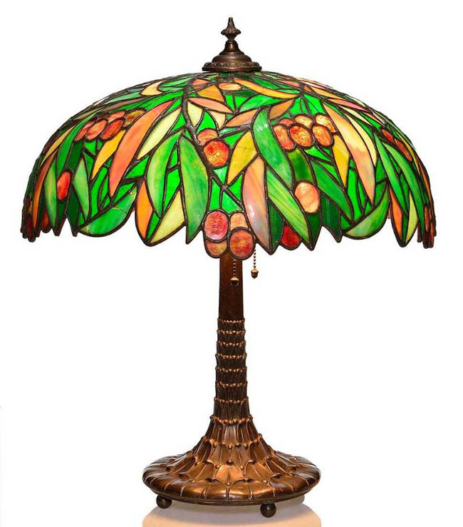 Goodwin & Kintz Olive Leaded Lamp