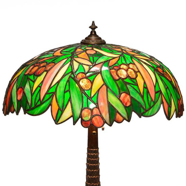 Goodwin & Kintz Olive Leaded Lamp