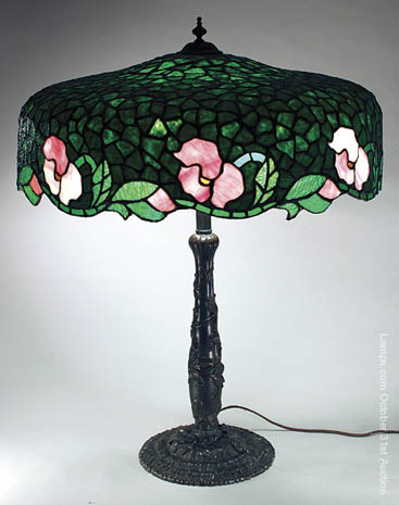 Philip Semmer Leaded Glass Lamp