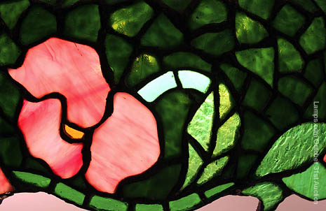 Philip Semmer Leaded Glass Lamp