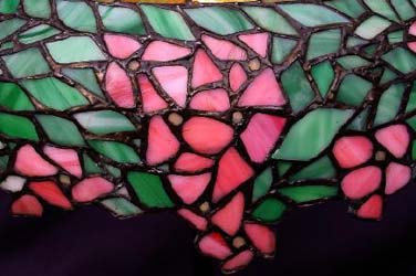 Unique Art Glass and Metal Co, Leaded Lamp