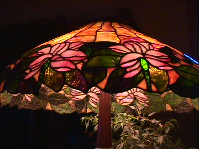 Imperial Studio, Chicago, Floral Leaded Shade
