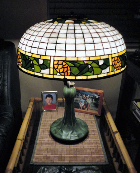 Bigelow, Kennard & Company Pine Cone Lamp
