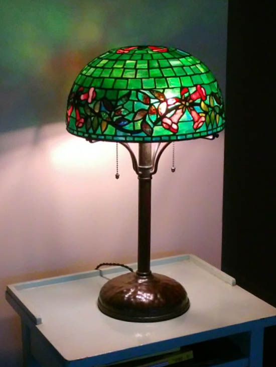 Riviere Studios, Trumpet Vine Leaded Lamp