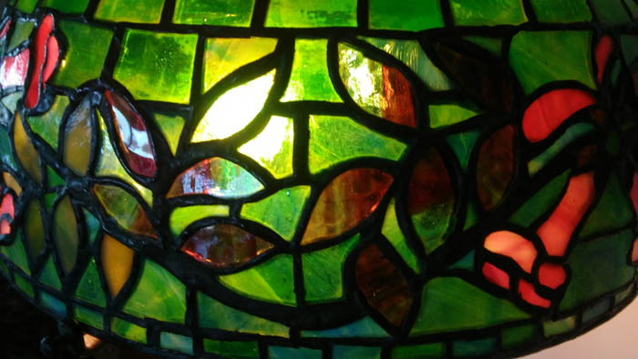Riviere Studios, Trumpet Vine Leaded Lamp