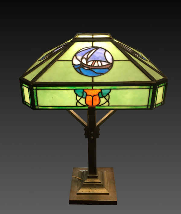 Giannini and Hilgert (Attr) Table Lamp