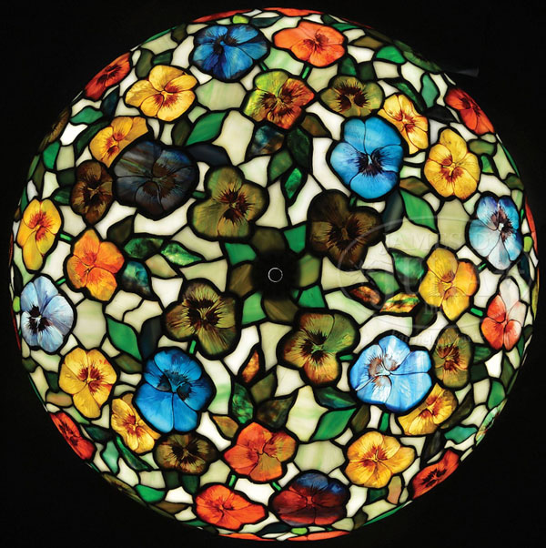 John Morgan & Sons, Pansy Leaded Lamp