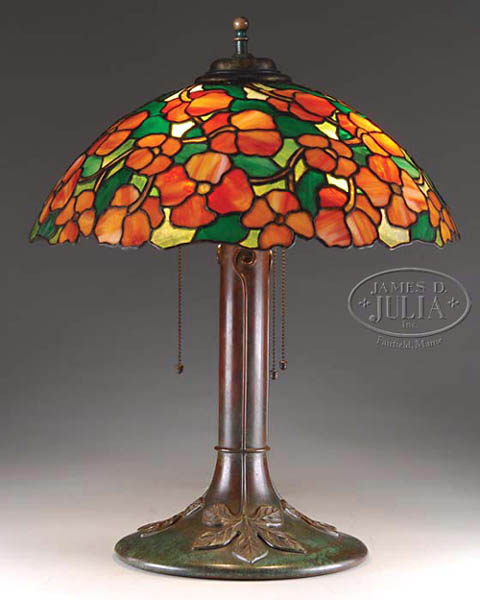 Riviere Studios Floral Table Lamp