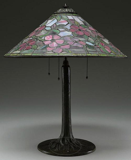 Riviere Studios Floral Table Lamp