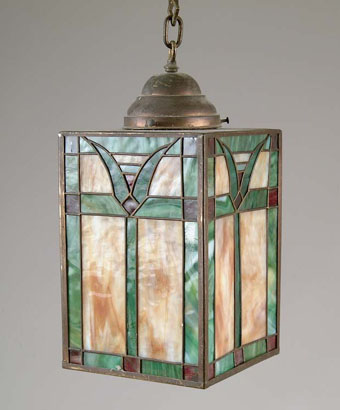 American Arts and Crafts Hall Chandelier