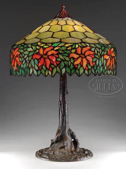 Unique Art Glass and Metal Co, Floral Border