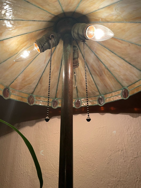Duffner Jewelled Panel Lamp