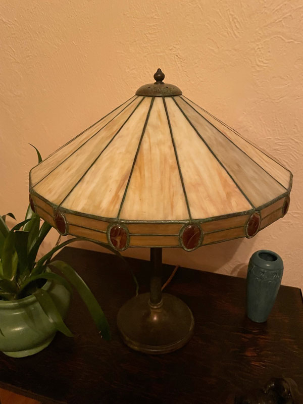 Duffner Jewelled Panel Lamp