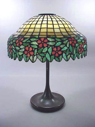 Unique Periwinkle Table Lamp