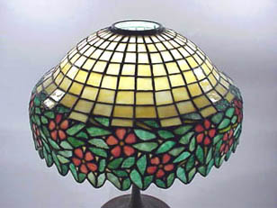 Unique Periwinkle Table Lamp