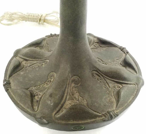 American Bent Glass Lamp