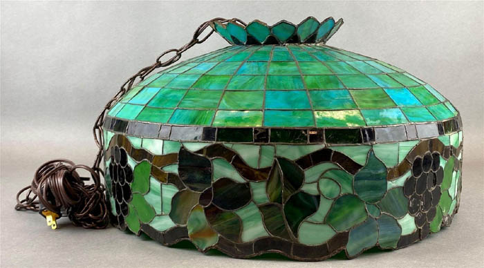 David Neuhauser Leaded Chandelier