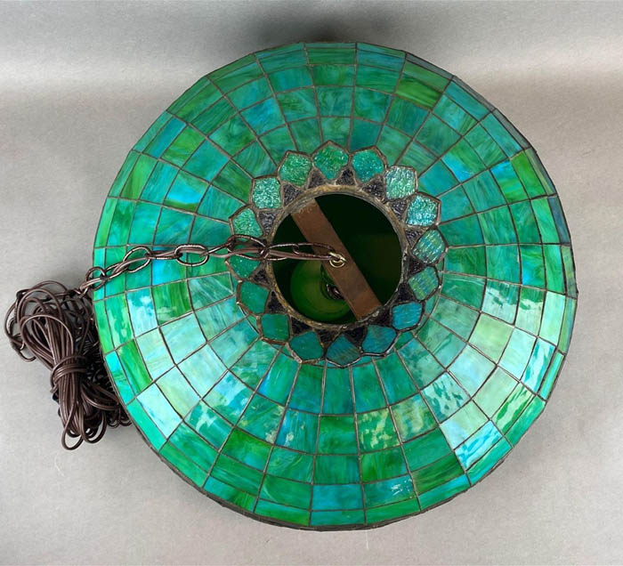 David Neuhauser Leaded Chandelier