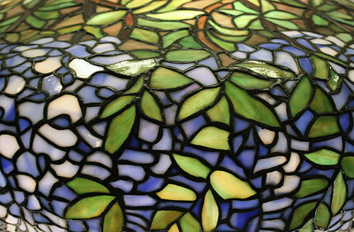 Unique Art Glass and Metal Co, Wisteria Chandelier