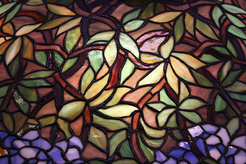 Unique Art Glass and Metal Co, Wisteria Chandelier