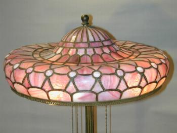 John Morgan & Sons Leaded Table Lamp
