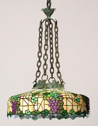 John Morgan & Sons 26" Grape Chandelier 