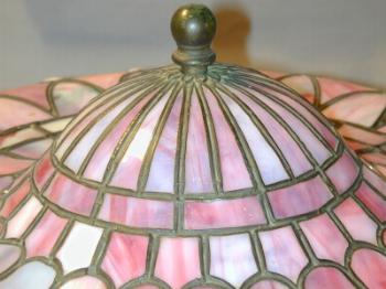 John Morgan & Sons Leaded Table Lamp