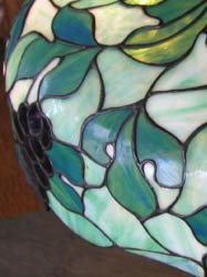 John Morgan & Sons, Grape Leaded Lamp