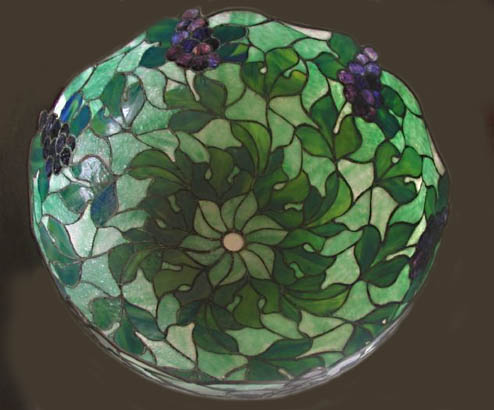 John Morgan & Sons, Grape Leaded Lamp
