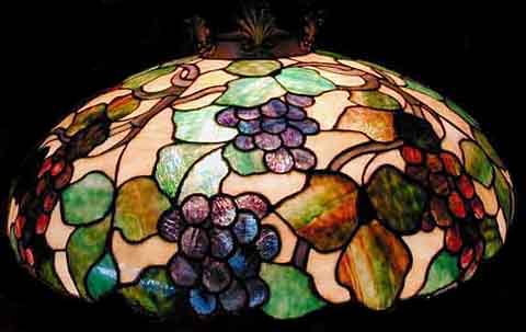 American Bent Glass Chandelier