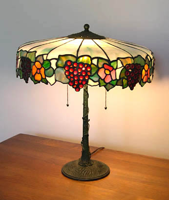John Morgan & Sons Grape Border Table Lamp