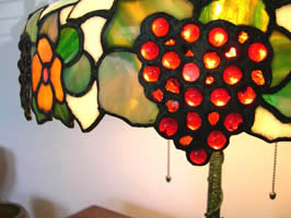 John Morgan & Sons Grape Border Table Lamp