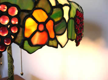 John Morgan & Sons Grape Border Table Lamp